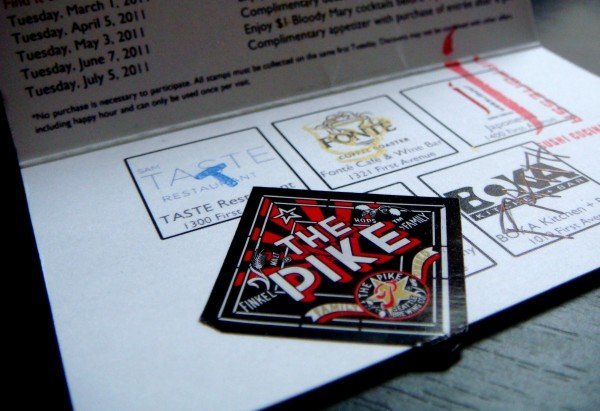 Find it on First stamp card.