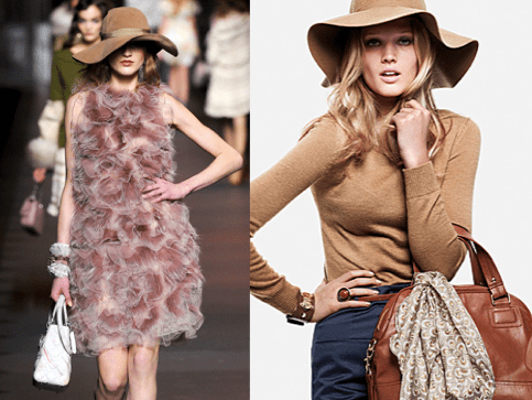 Dior and H&M Headwear