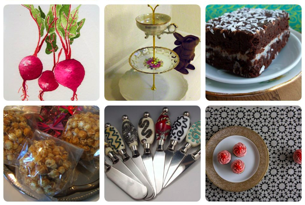 Some of the edible entries at this year's Handmade Holiday Show