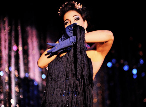 Miss Indigo Blue performs; photo courtesy of La Photographie Nashvile