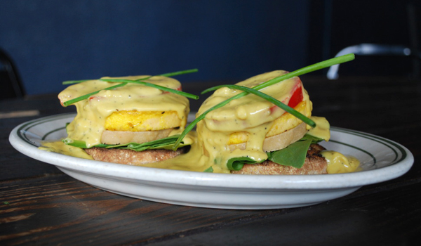 Vegan Eggs Benedict