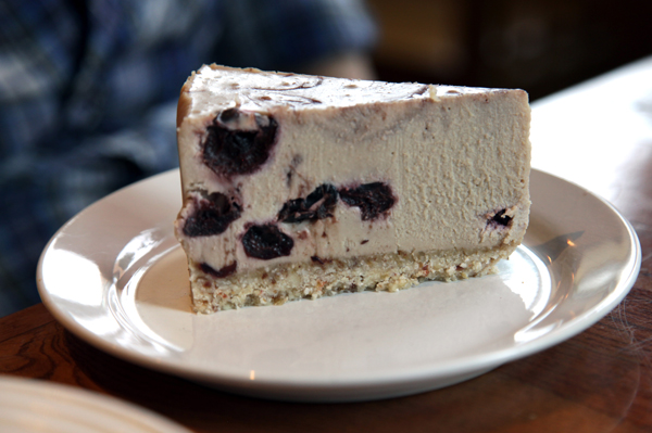 Chaco Canyon White Chocolate Cherry Cheesecake