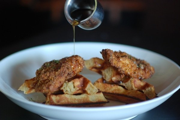 Chicken+Waffles. Photo by Sean D.