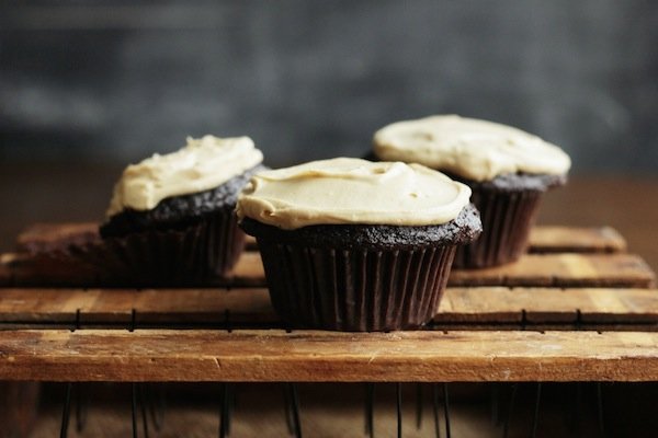 Stout Cupcakes image via The Broken Bread blog