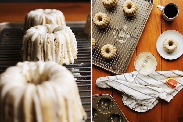 Orange & Cardamom Bundt Cakes image via The Broken Bread