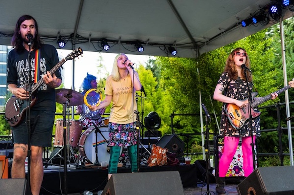 Olympic Sculpture Park concert by Robert Wade