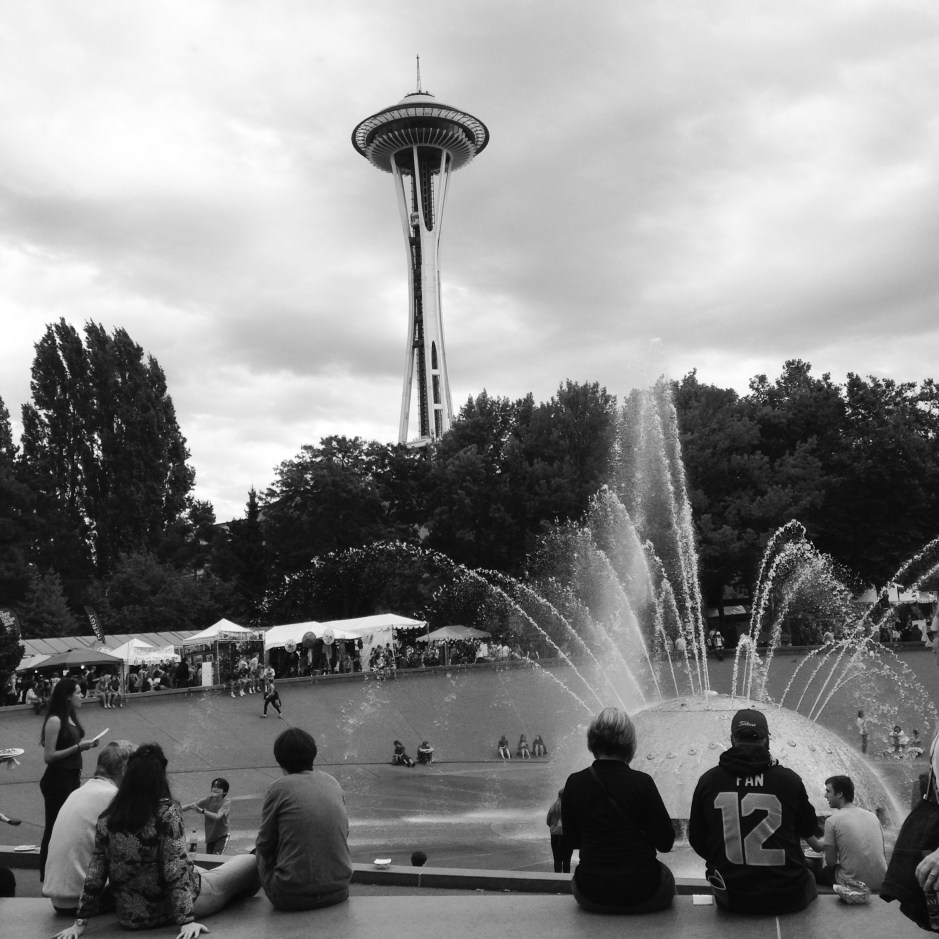 Seattle Center by Corinne Whiting