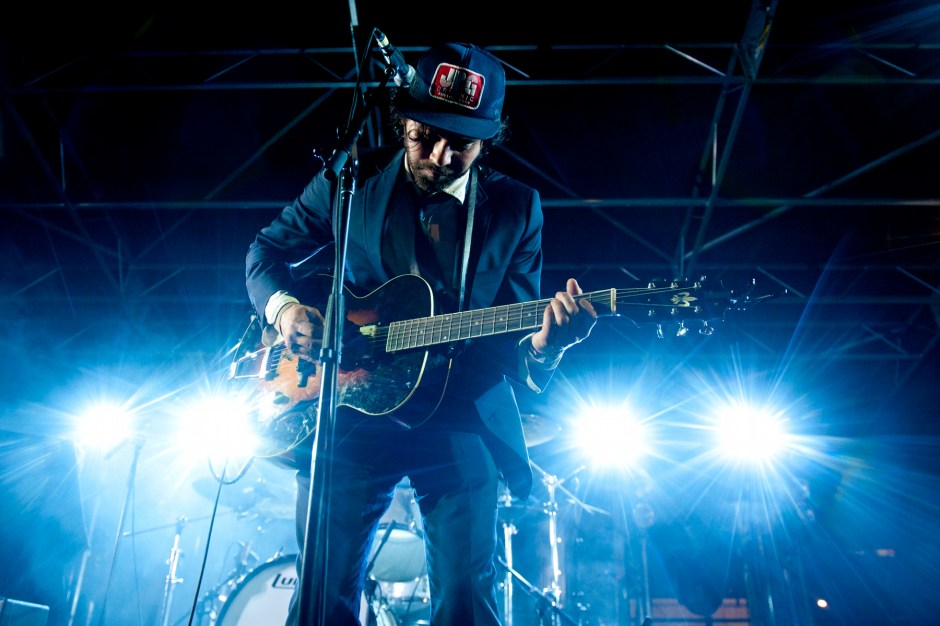 Shakey Graves performs at the Americana Music Association Showcase at Gatsby's during SXSW on March 14, 2014, in Austin. (Erika Goldring photo)