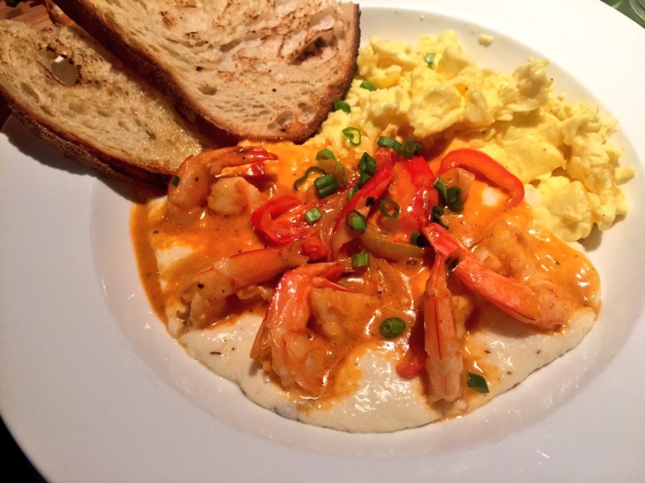 Shrimp & Grits. Photo by Jennifer Liu.