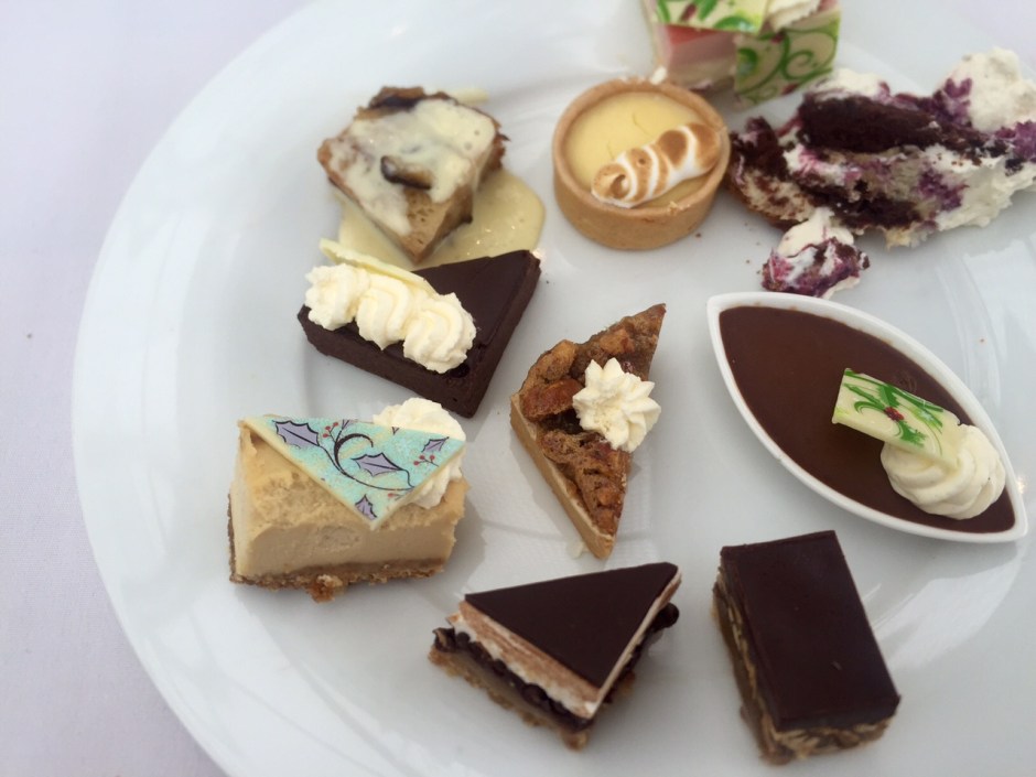 Desserts at Santa Brunch. Photo by Jennifer Liu.