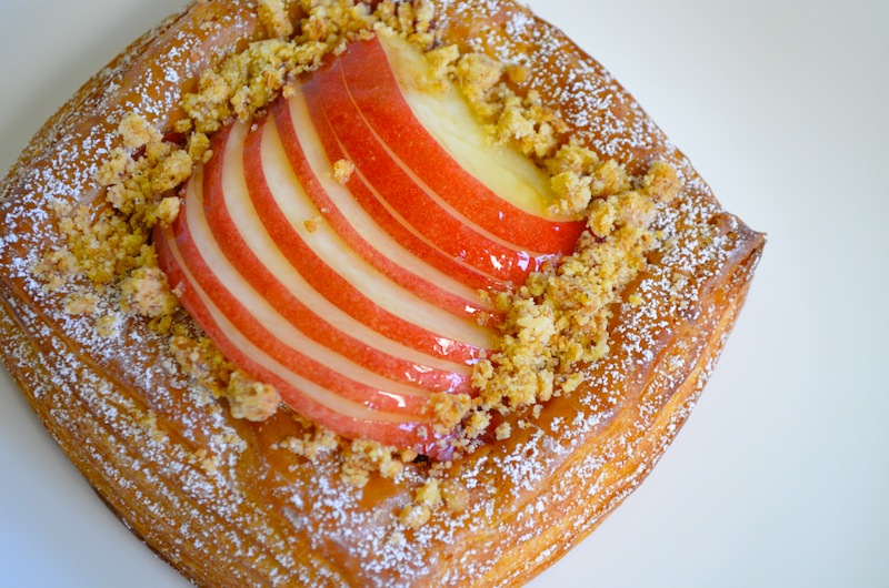 White Nectarine Croissant. Photo by Jennifer Liu.