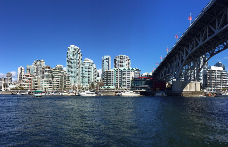 View from the Granville Market. Photo by Jennifer Liu.