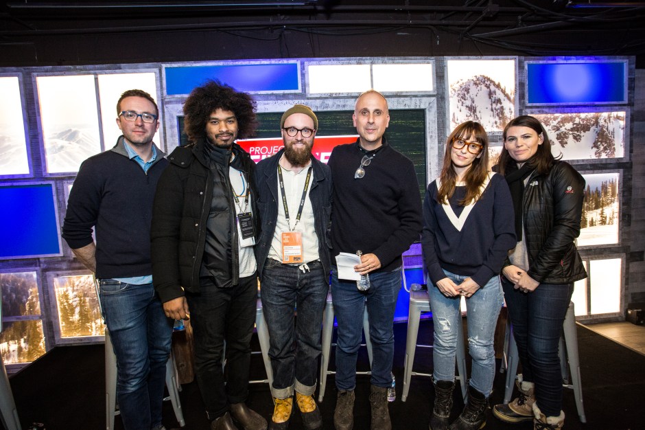 Filmmakers with moderator/Photo courtesy Visit Seattle, SundanceTV