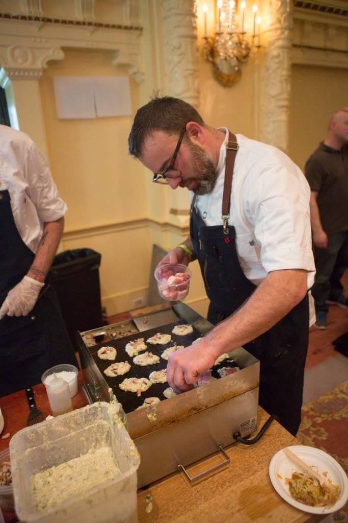 Chef Josh Henderson from Cochon555 2016. Photo by Michael Lee. 