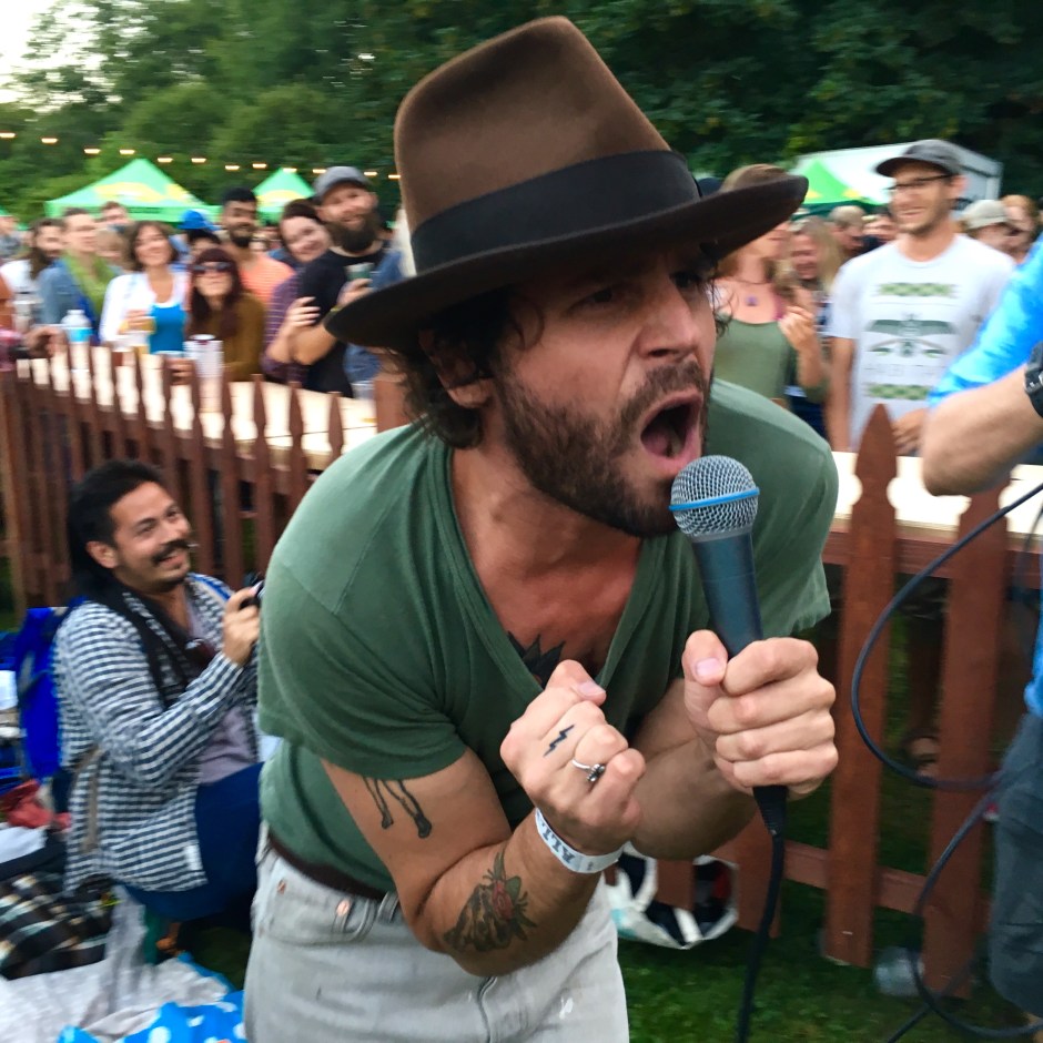 Langhorne Slim delights crowds, courtesy Timber! Outdoor Music Festival 
