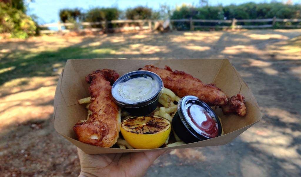 The fish & chips at Captain Whidbey (Photo by Aakanksha Agarwal)