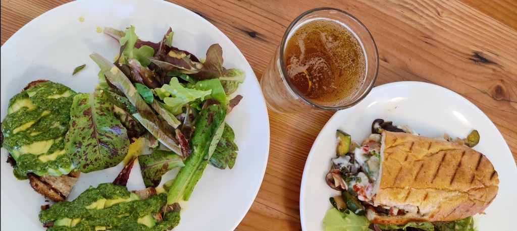 Delicious sandwiches from Flower House cafe (Photo by Aakanksha Agarwal)